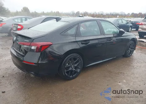 2025 Honda Civic Sport z USA, uszkodzony, nr VIN 2HGFE2F57SH515295